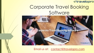 Corporate Travel Booking Software