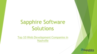 Top 10 Web Development Companies in Nashville, Tennessee | Web Design Companies