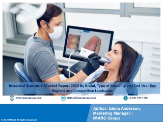 Intraoral Scanners Market Report 2023-2028 : Research Report, Share, Size, Trend