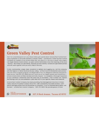 Green Valley Termite & Spider Pest Control - Azpest