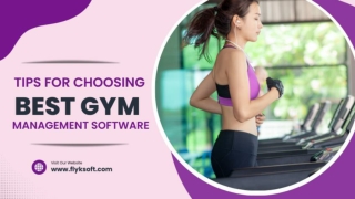 Tips for Choosing Best Gym Management Software
