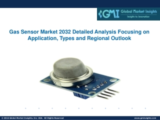Gas Sensor Market 2032 Detailed Analysis Focusing on Application, Types