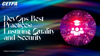 DevOps Best Practices Ensuring Quality and Security