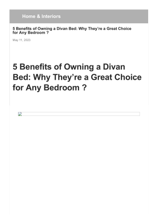 5-benefits-of-owning-divan-bed-why_11