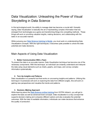 Data Visualization_ Unleashing the Power of Visual Storytelling in Data Science - Google Docs