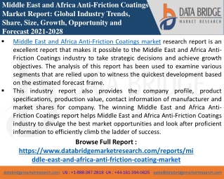 Middle East and Africa Anti-Friction Coatings Market-Chemical Material