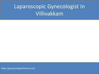 gynecologist doctor in perambur