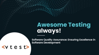 Software Testing and Quality Assurance services