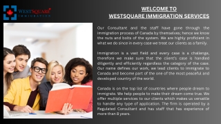 WESTSQUARE IMMIGRATION SERVICES