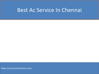 best ac repair in chennai