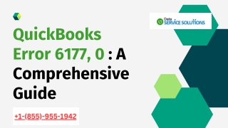 Updated ways to troubleshoot QuickBooks Error 6177, 0