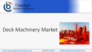 Deck Machinery Market Trends, Growth Forecast 2023-2030
