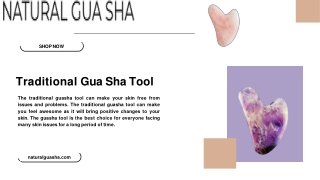 Traditional Gua Sha Stone