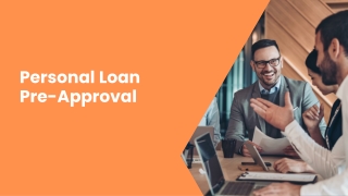 Unlocking Financial Opportunities: Personal Loan Pre-Approval