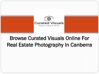 Checkout The Best Real Estate Photography In Canberra