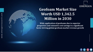 Market Trends for Geofoam Reviewed in 2021 Research Report