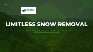 Timely And Efficient Snow Clearing In Vancouver