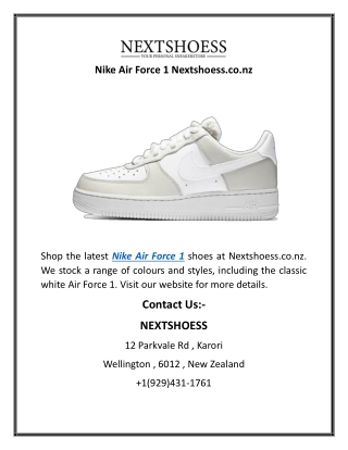 Nike Air Force 1 Nextshoess.co.nz