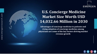 The U.S. Concierge Medicine Market 2021 - 2030 Global Industry Development Trend