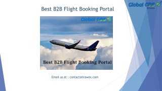 Best B2B Flight Booking Portal