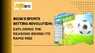 India's Sports Betting Revolution