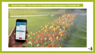 Smart Irrigation The Future of Sustainable Landscaping in Charlotte NC