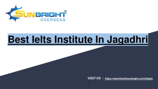 Best Ielts Institute In Jagadhri