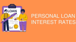Understanding Personal Loan Interest Rates