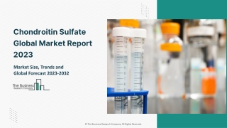 Chondroitin Sulfate Market Report 2023 | Insights, Analysis, And Forecast 2032