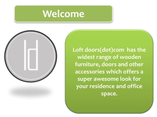 Wooden Barn Door hardware and accessories for Customized loo