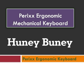 Perixx Ergonomic Mechanical Keyboard