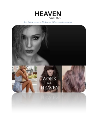 Best Hairdressers in Melbourne | Heavensalons.com.au