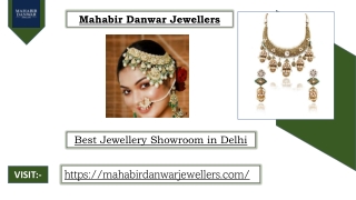 Best Jewellery Showroom in Delhi