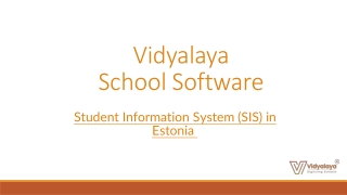 Student Information System in Estonia 