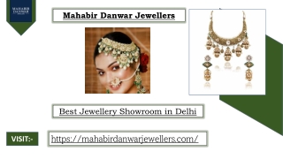 Best Jewellery Showroom in Delhi