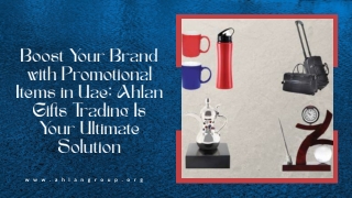 Boost Your Brand with Promotional Items in UAE