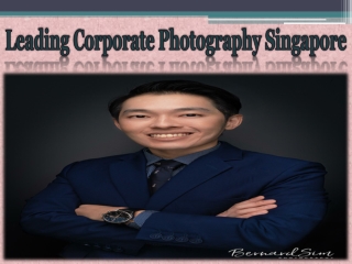 Leading Corporate Photography Singapore