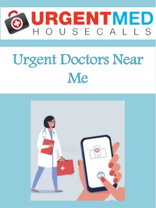 Urgent Doctors Near Me