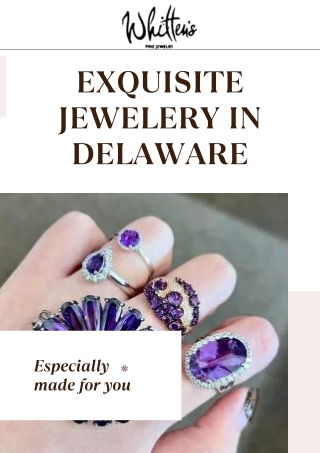 Elegant Jewelry In Delaware