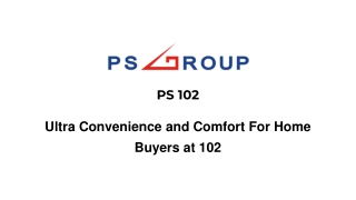 Ultra Convenience and Comfort For Home Buyers at 102