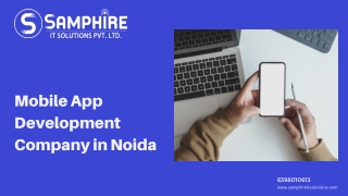 Mobile App Development Company in Noida | Affordable App Development | ERP Compa