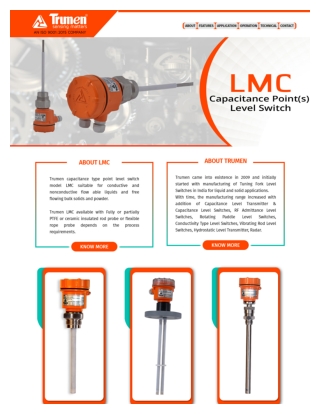 Capacitance Level Switch in India