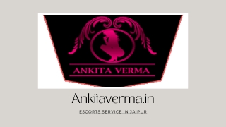 Escorts Service In Jaipur