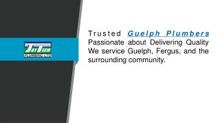 Guelph Plumber  Jaytechplumbing