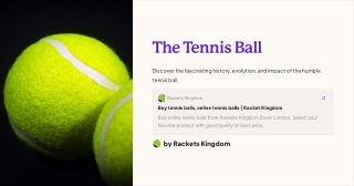 Buy Tennis Ball Rackets Info | Rackets Kingdom