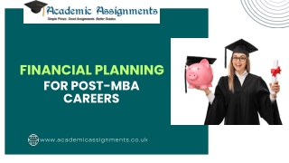 Financial Planning for Post-MBA Careers
