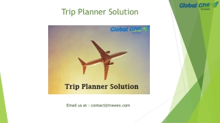 Trip Planner Solution