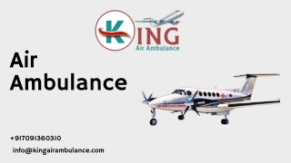 King Air Ambulance - Awesome Air Ambulance Services in Guwahati and Dibrugarh