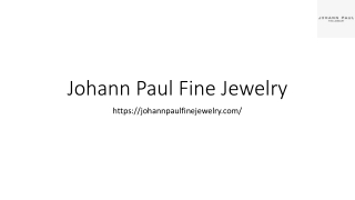 Buy Custom Earrings in California  Johann Paul Fine Jewelry