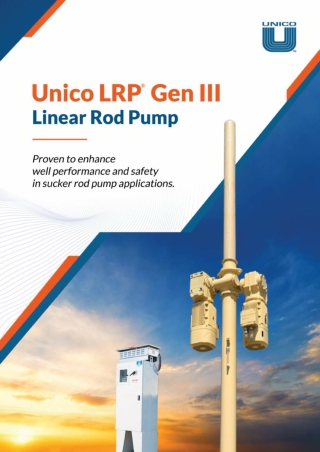 LRP Linear Rod Pump | Unico